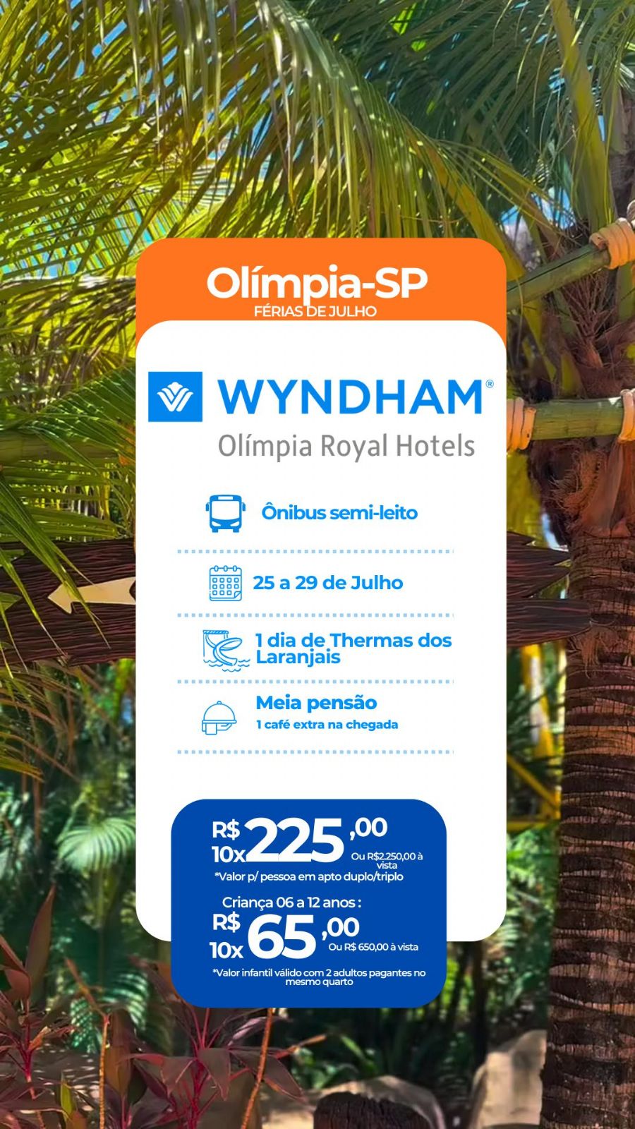 FÉRIAS DE JULHO OLÍMPIA 
